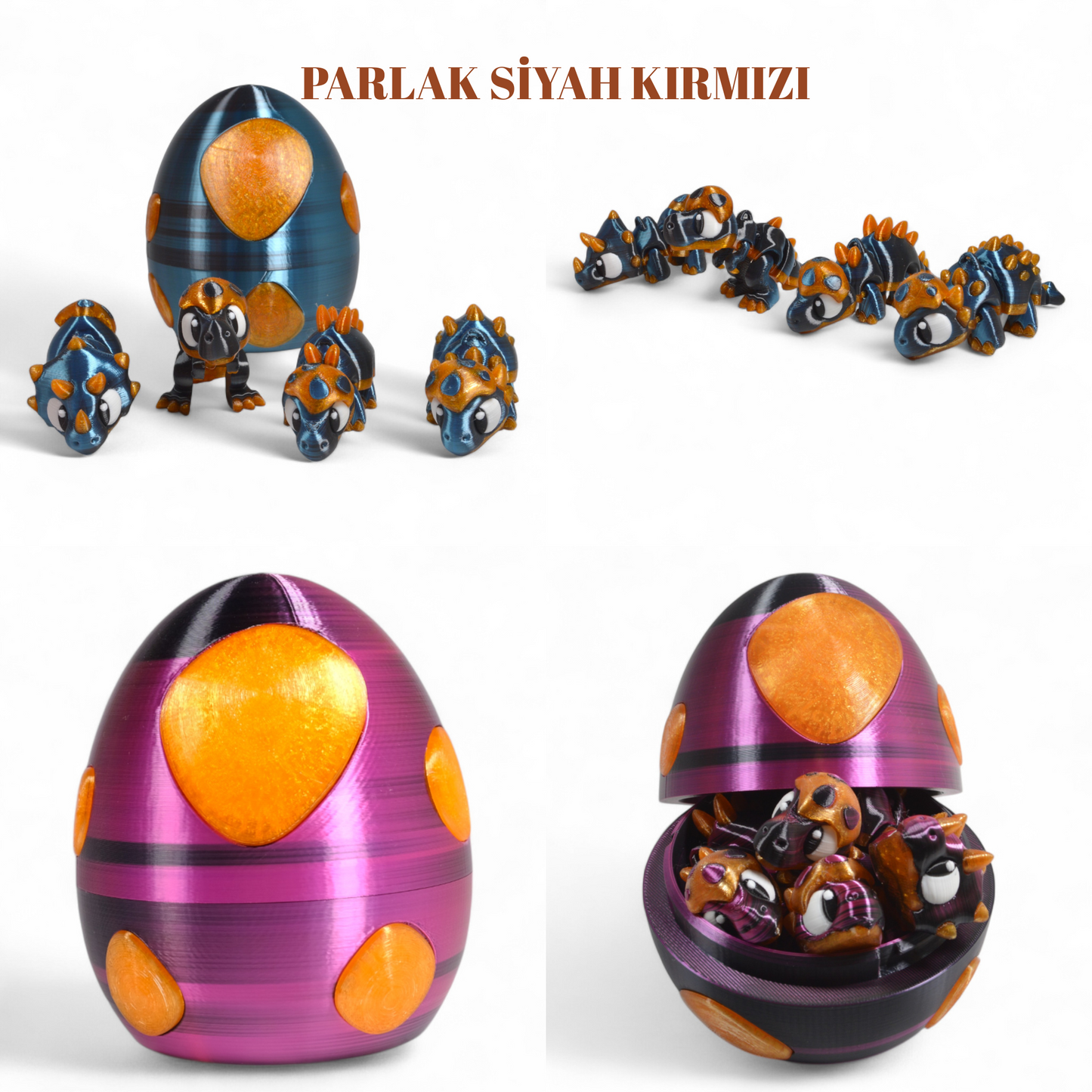 Bublinks Dinozor Figürleri 4'lü Set