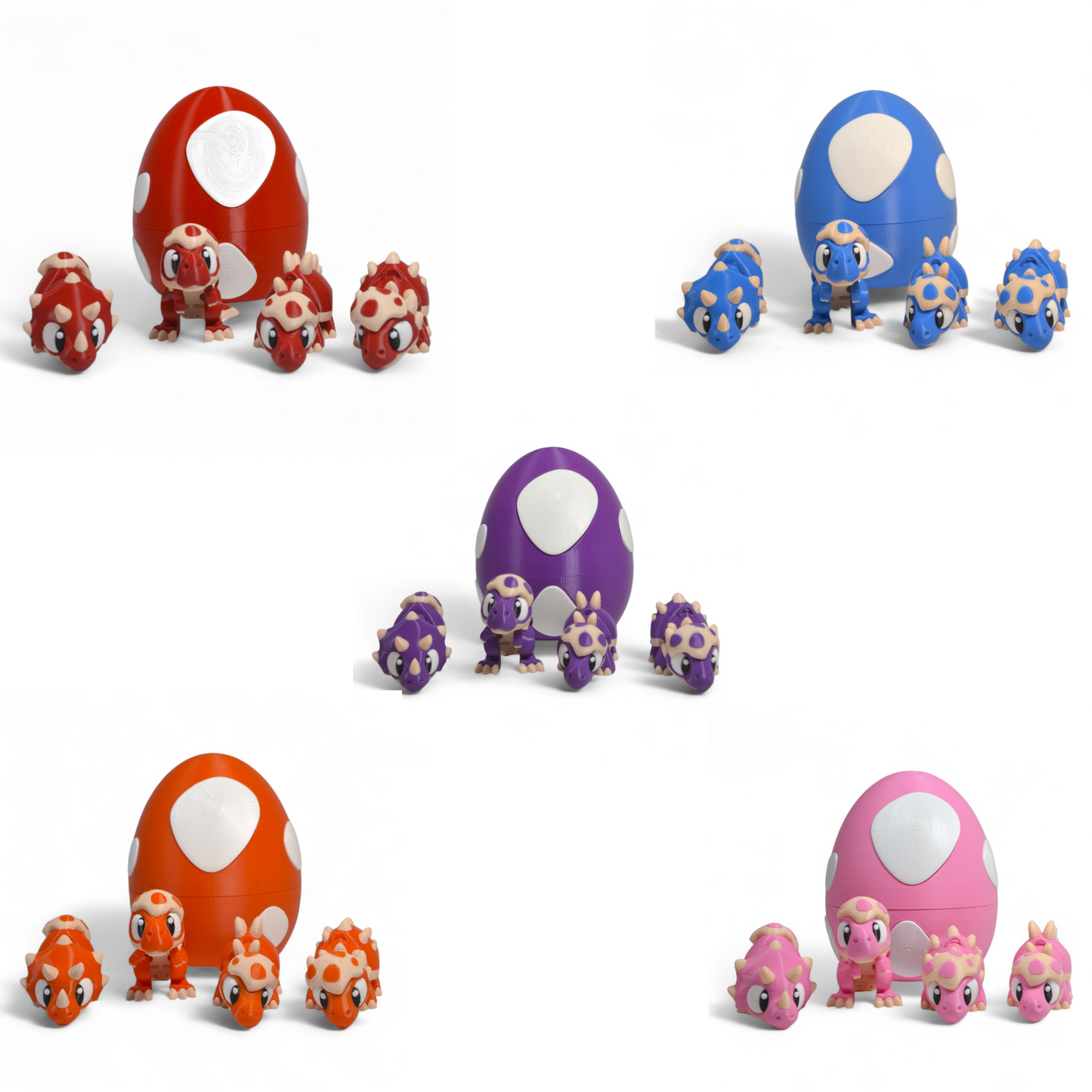 Bublinks Dinozor Figürleri 4'lü Set