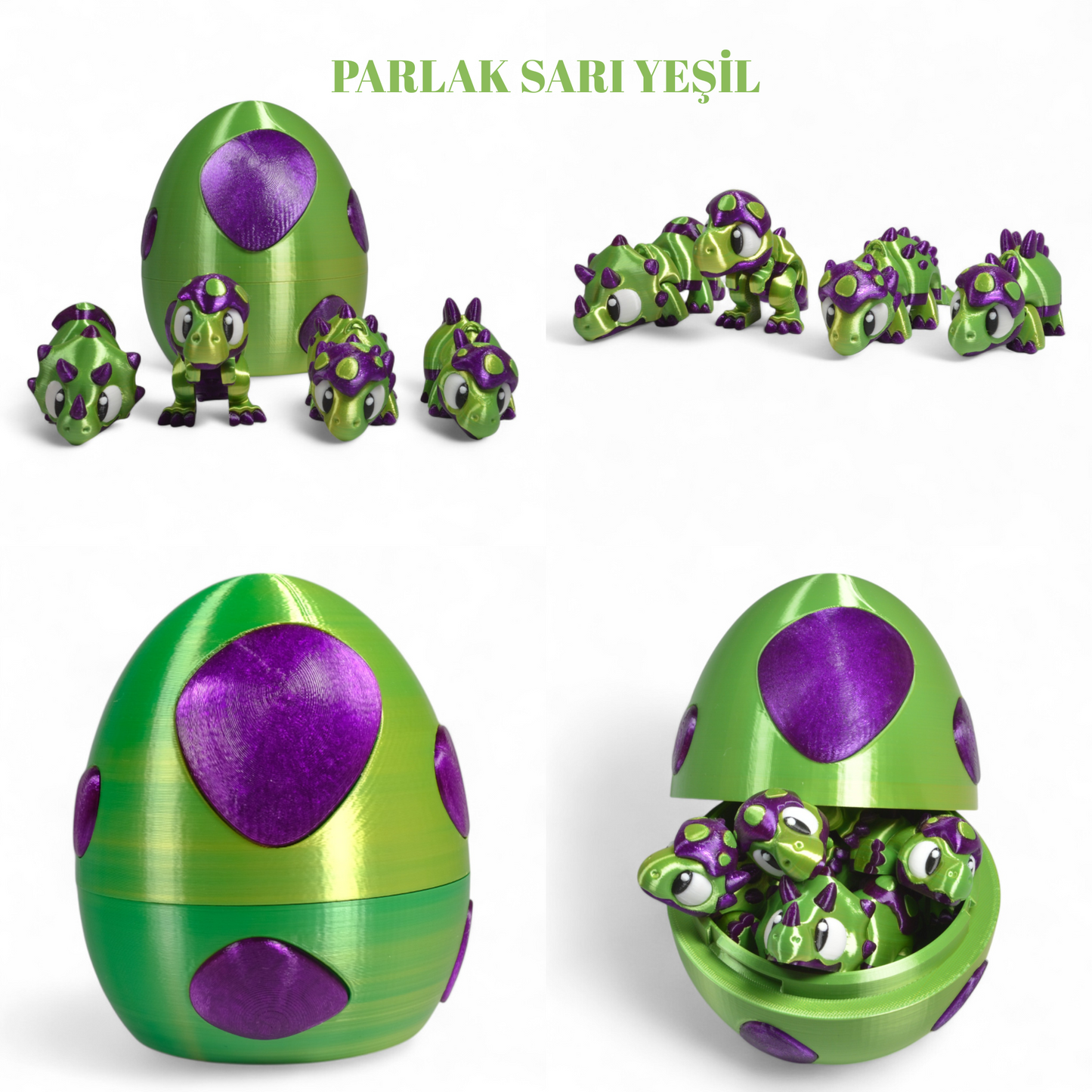 Bublinks Dinozor Figürleri 4'lü Set