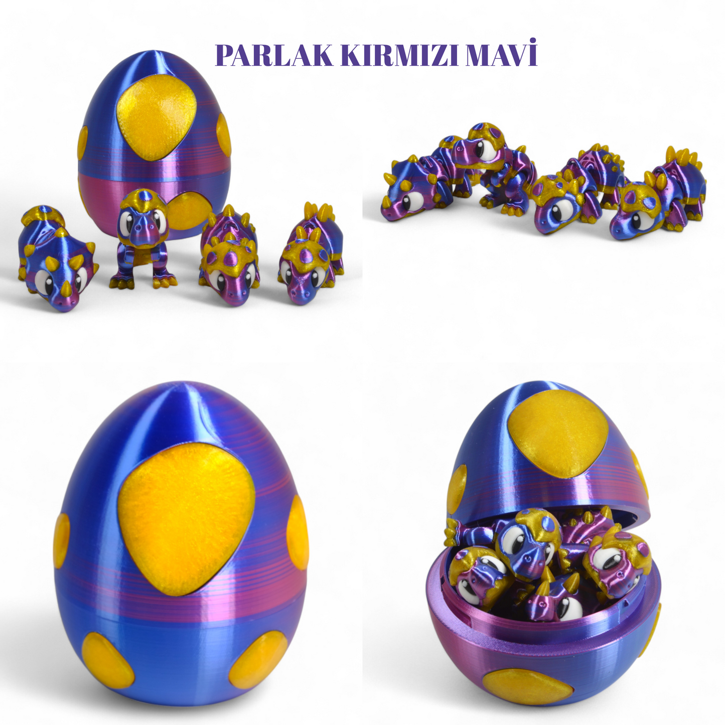 Bublinks Dinozor Figürleri 4'lü Set