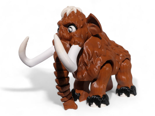 Hareketli Mamut Figürü - Mammoth Oyuncak