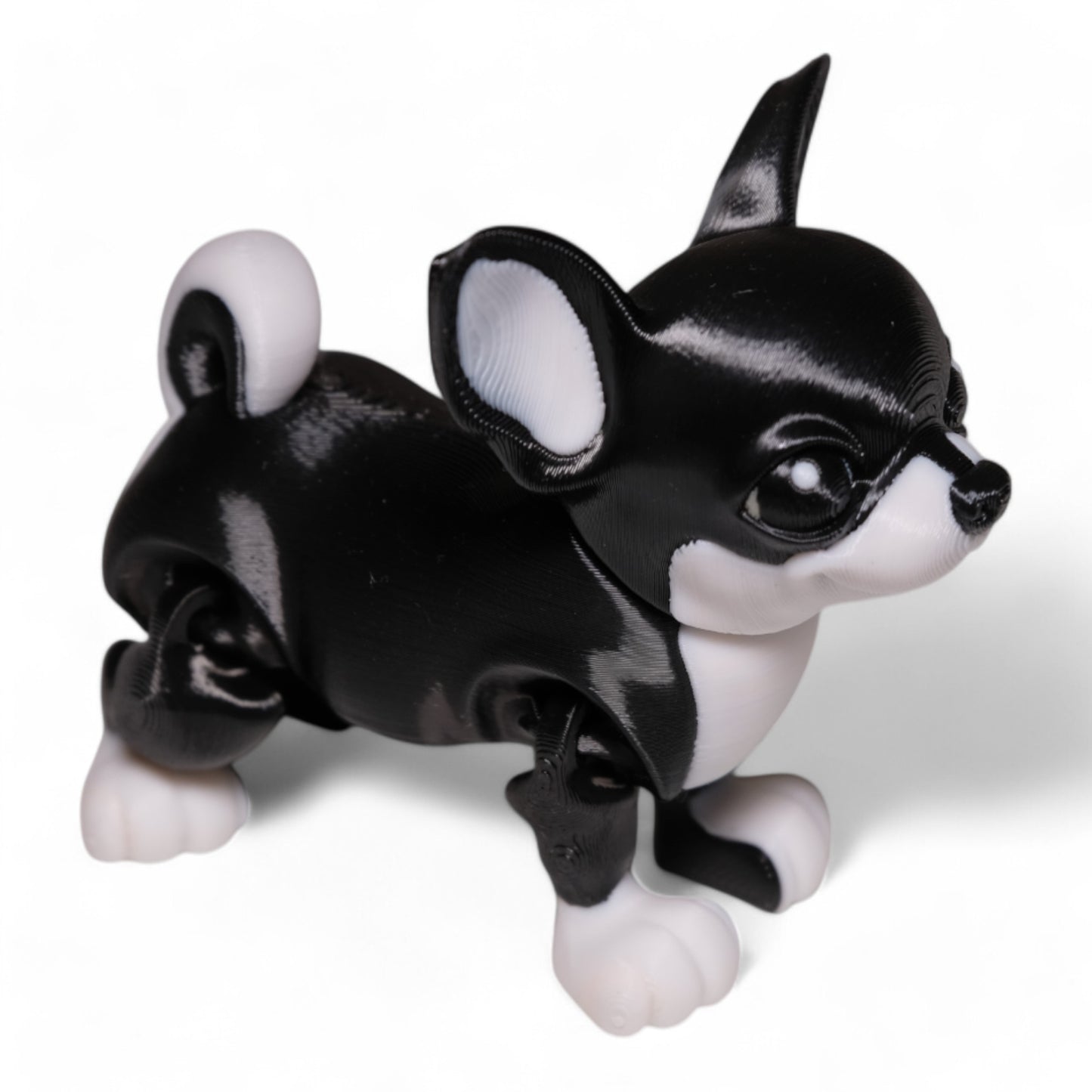 Hareketli Chihuahua Köpek Figürü