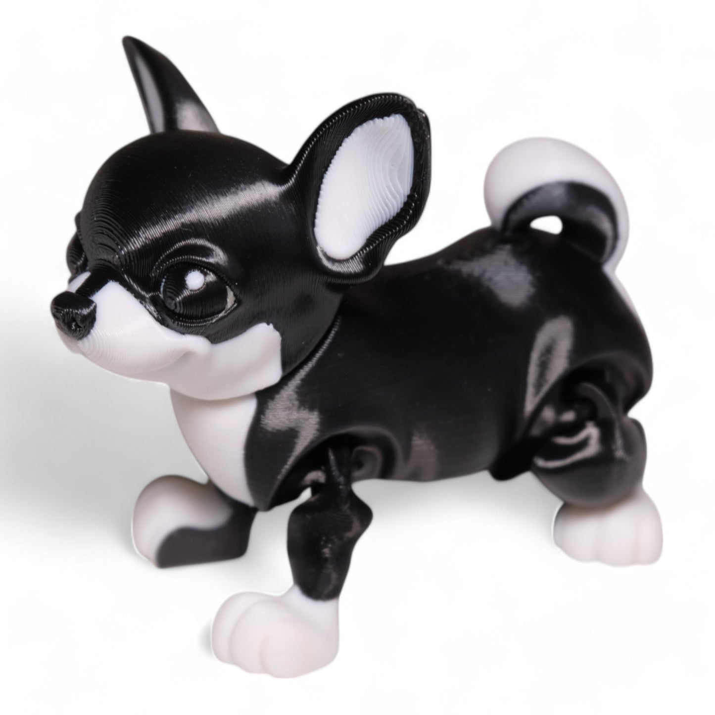 Hareketli Chihuahua Köpek Figürü