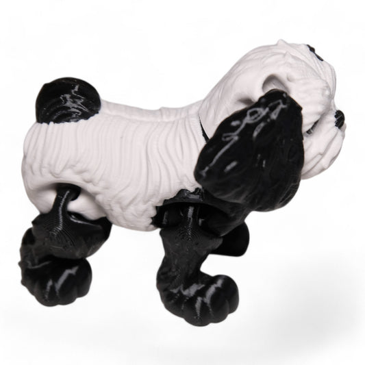 Hareketli Shih Tzu Köpek Figürü