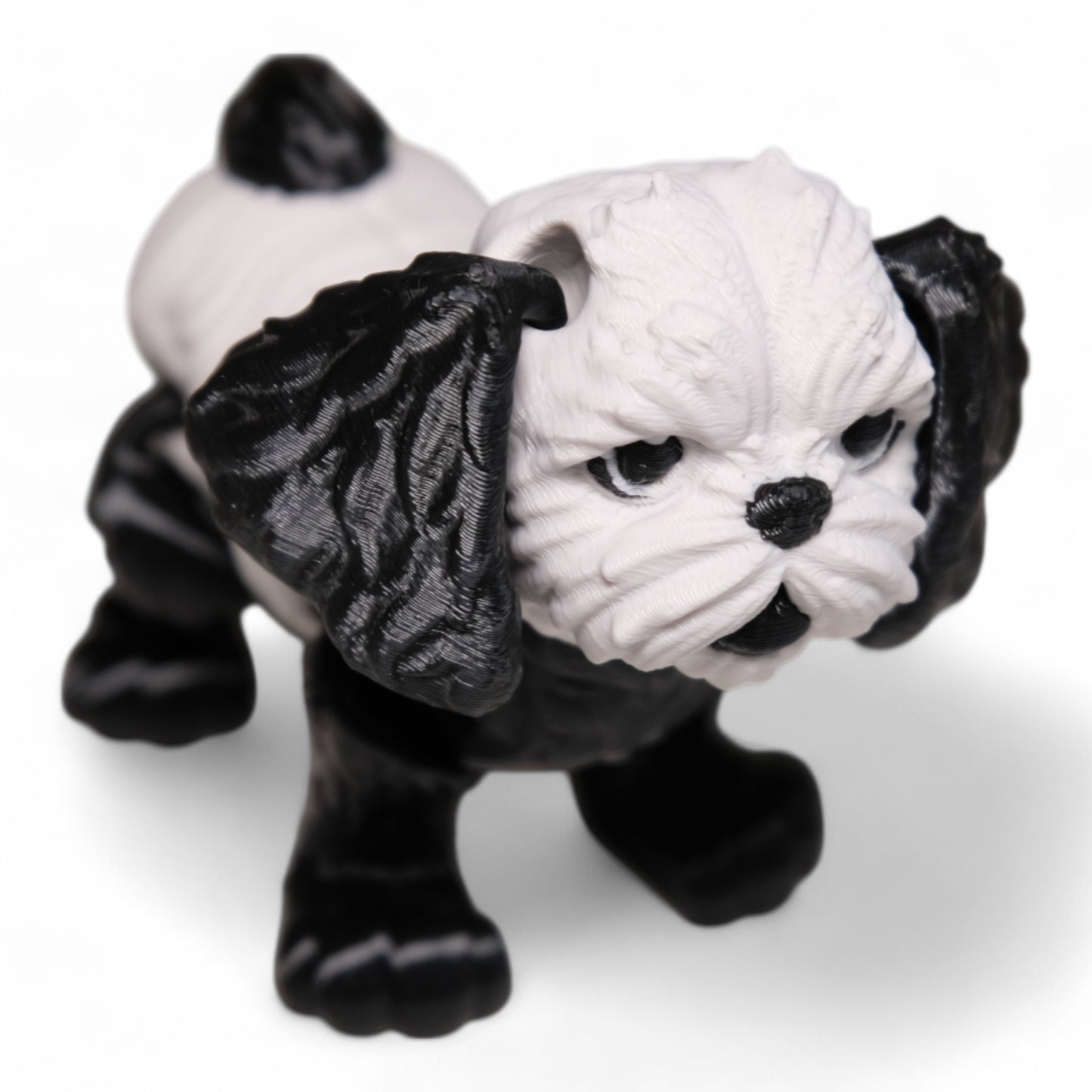 Hareketli Shih Tzu Köpek Figürü