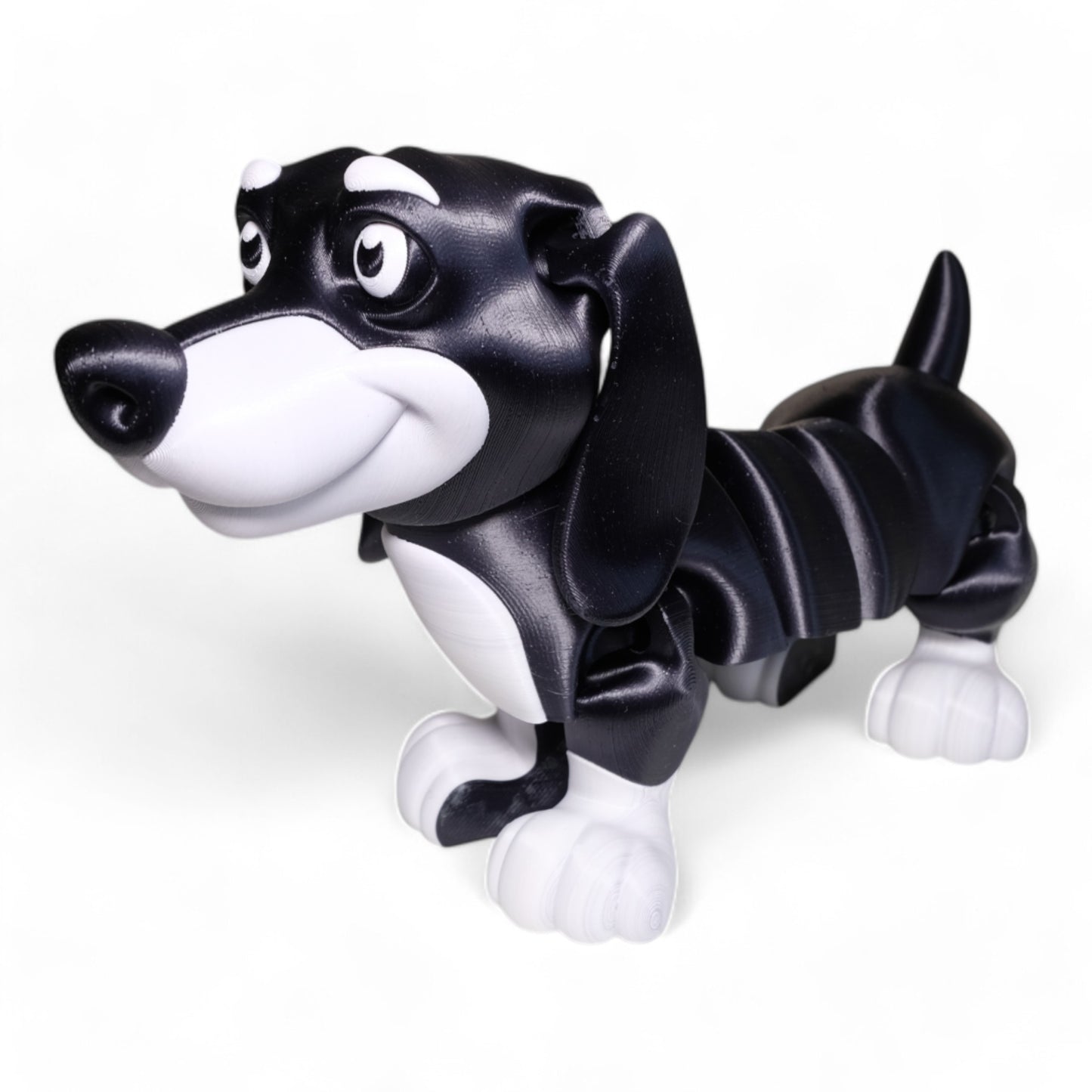 Hareketli Dachshund Köpek Figürü