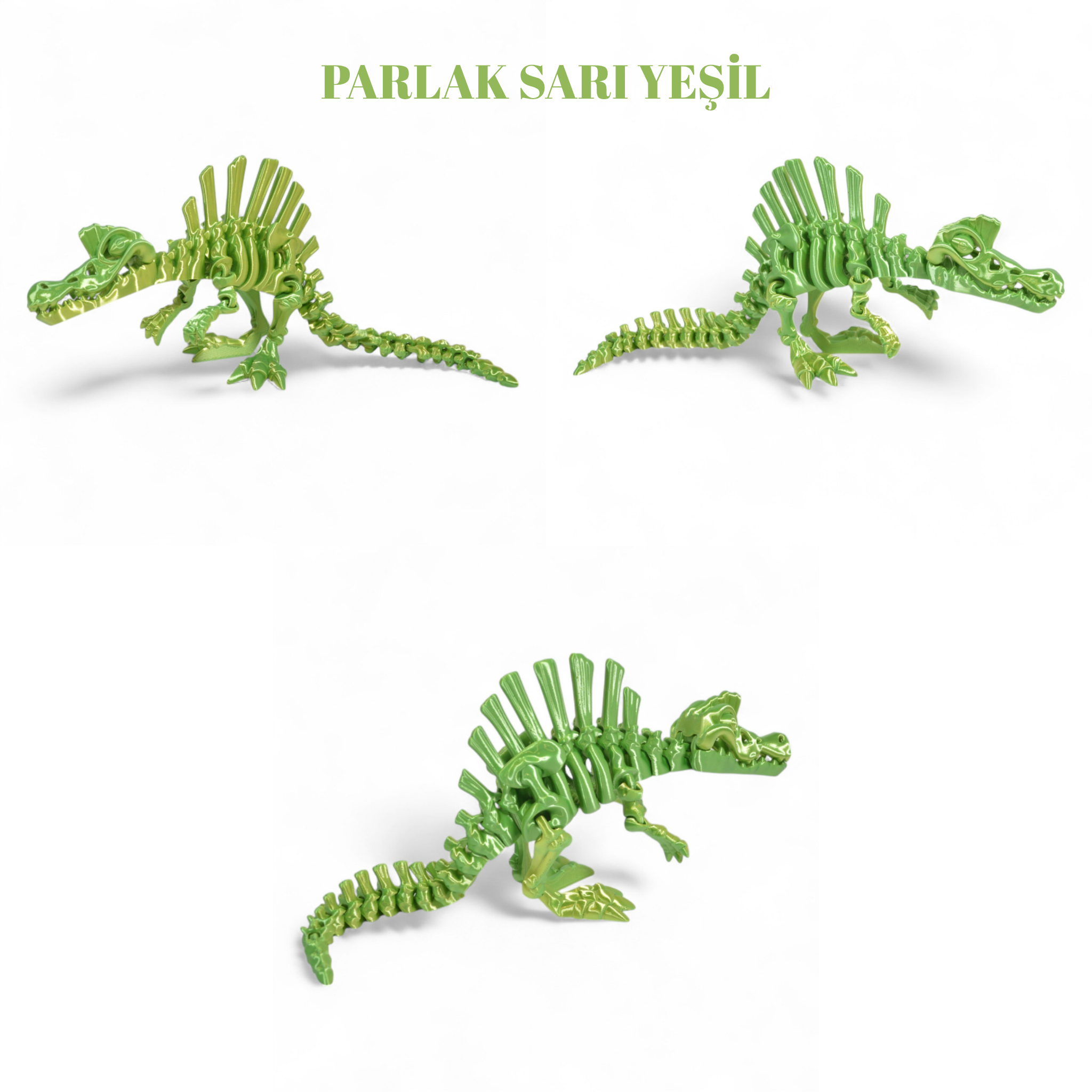 İskelet Spinosaurus Dinozor Figürü