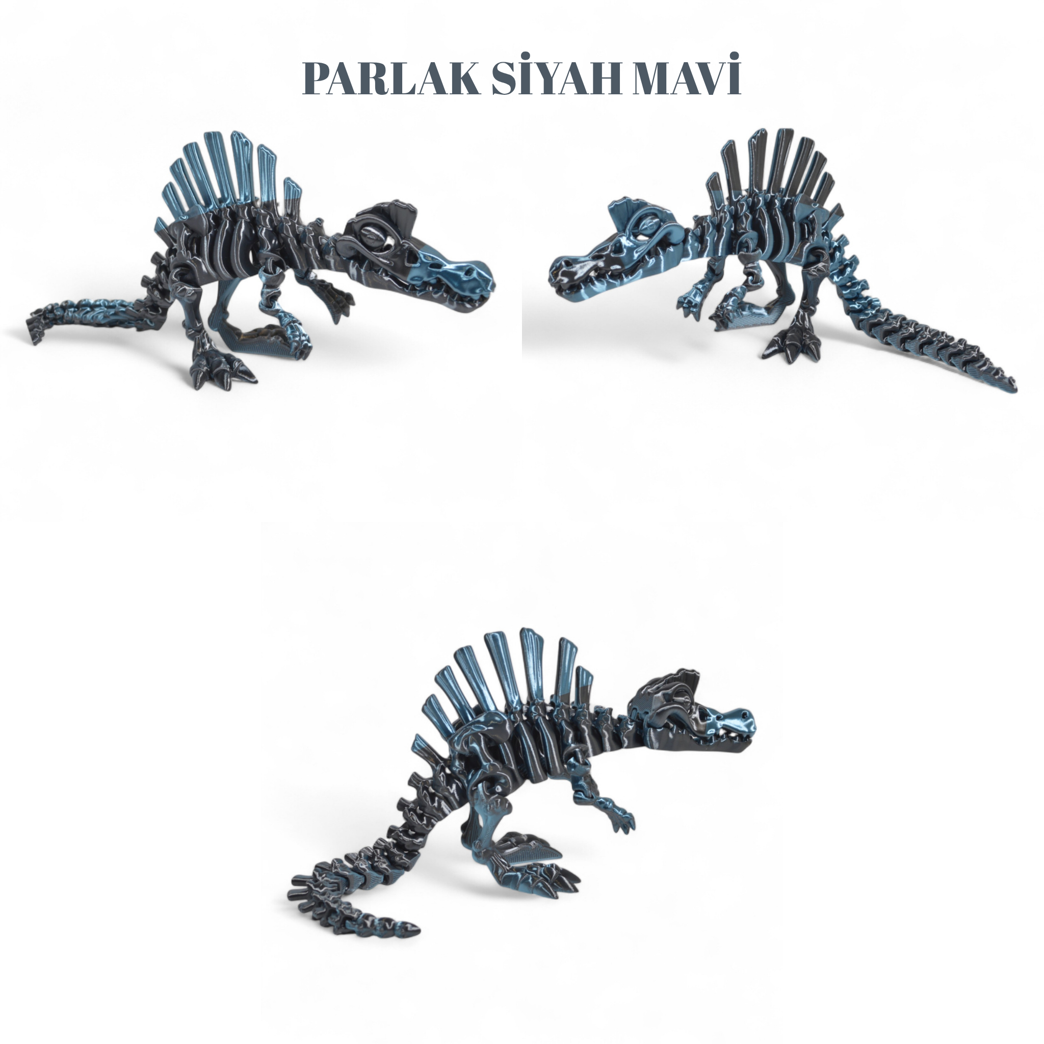 İskelet Spinosaurus Dinozor Figürü