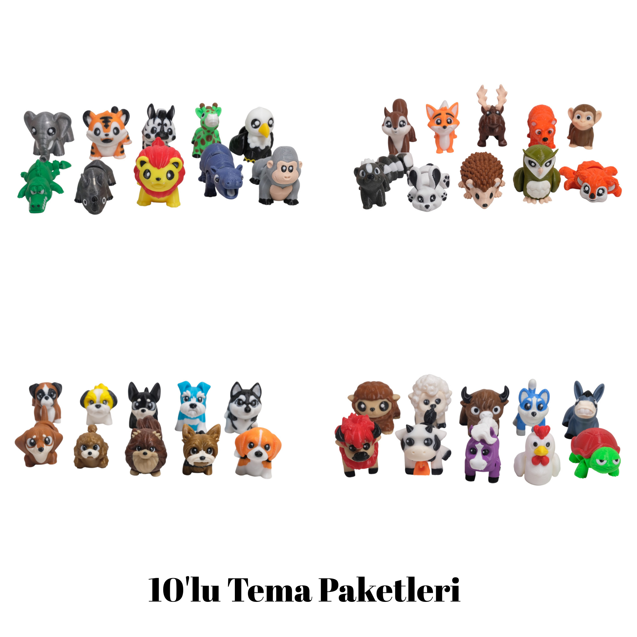 Cribbliz 10'lu Tema Paketleri