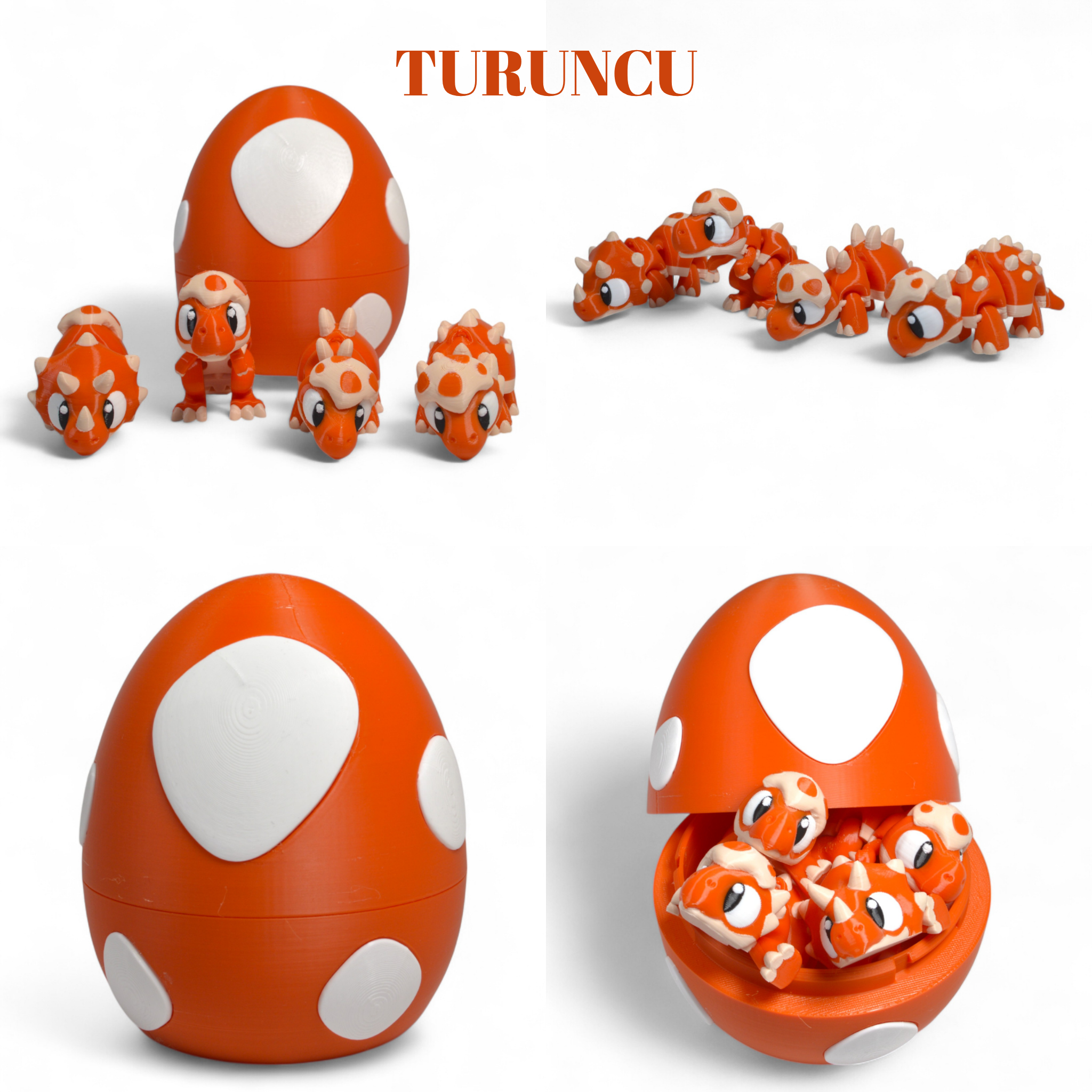 Bublinks Dinozor Figür Seti 4'lü