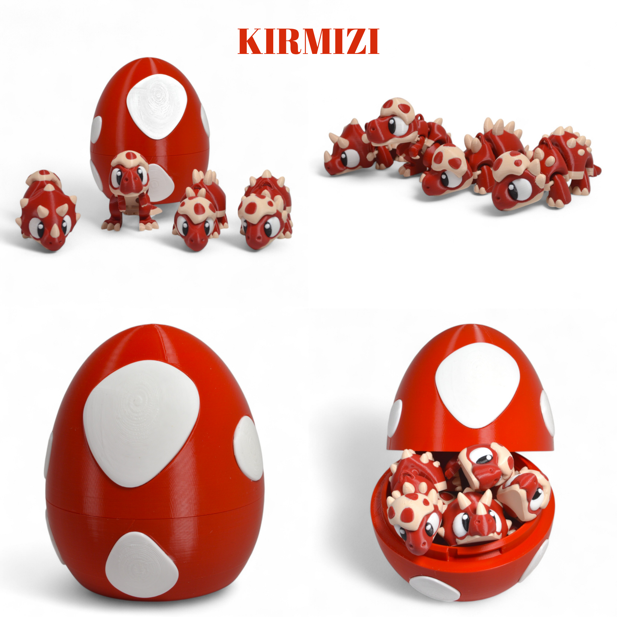 Bublinks Dinozor Figür Seti 4'lü