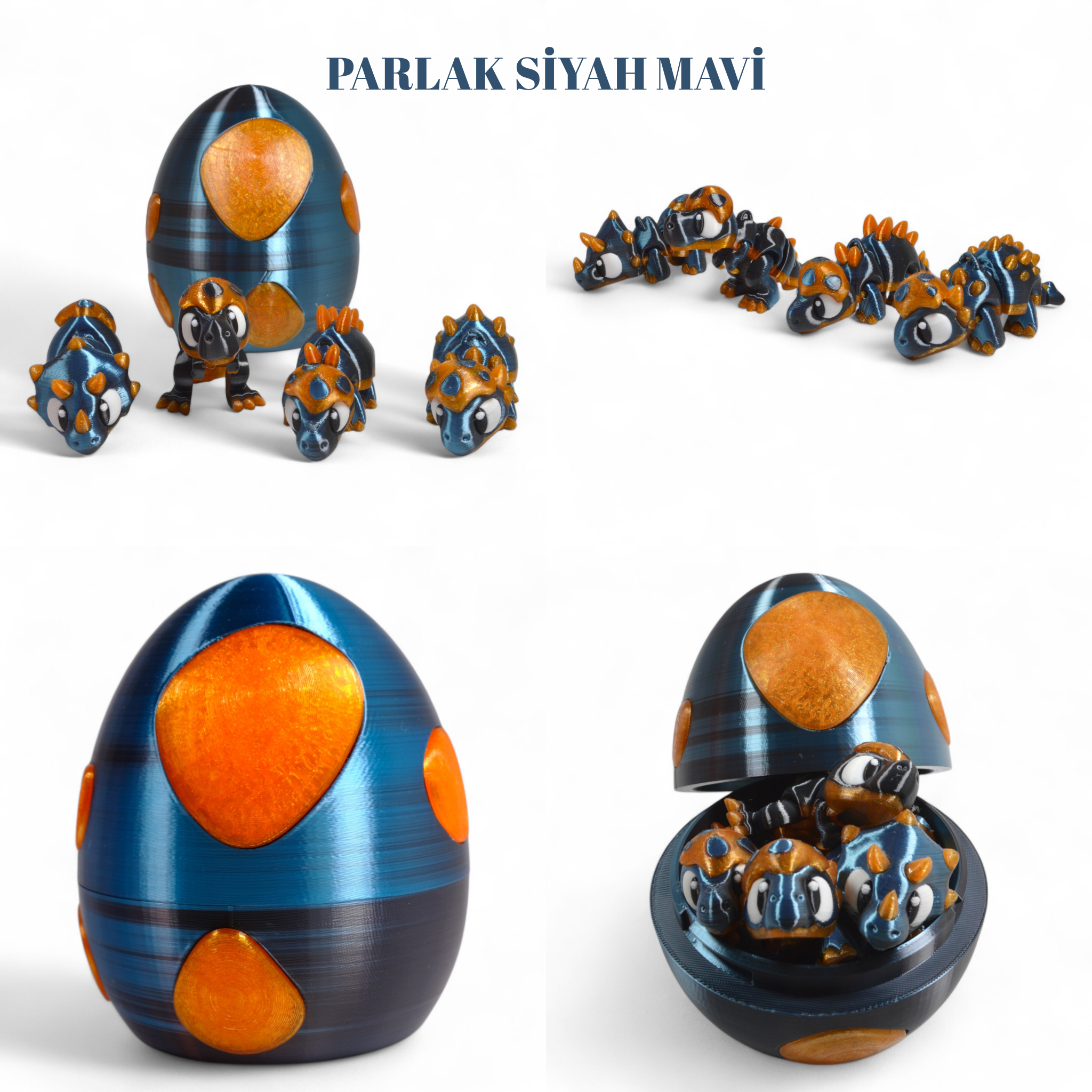 Bublinks Dinozor Figür Seti 4'lü