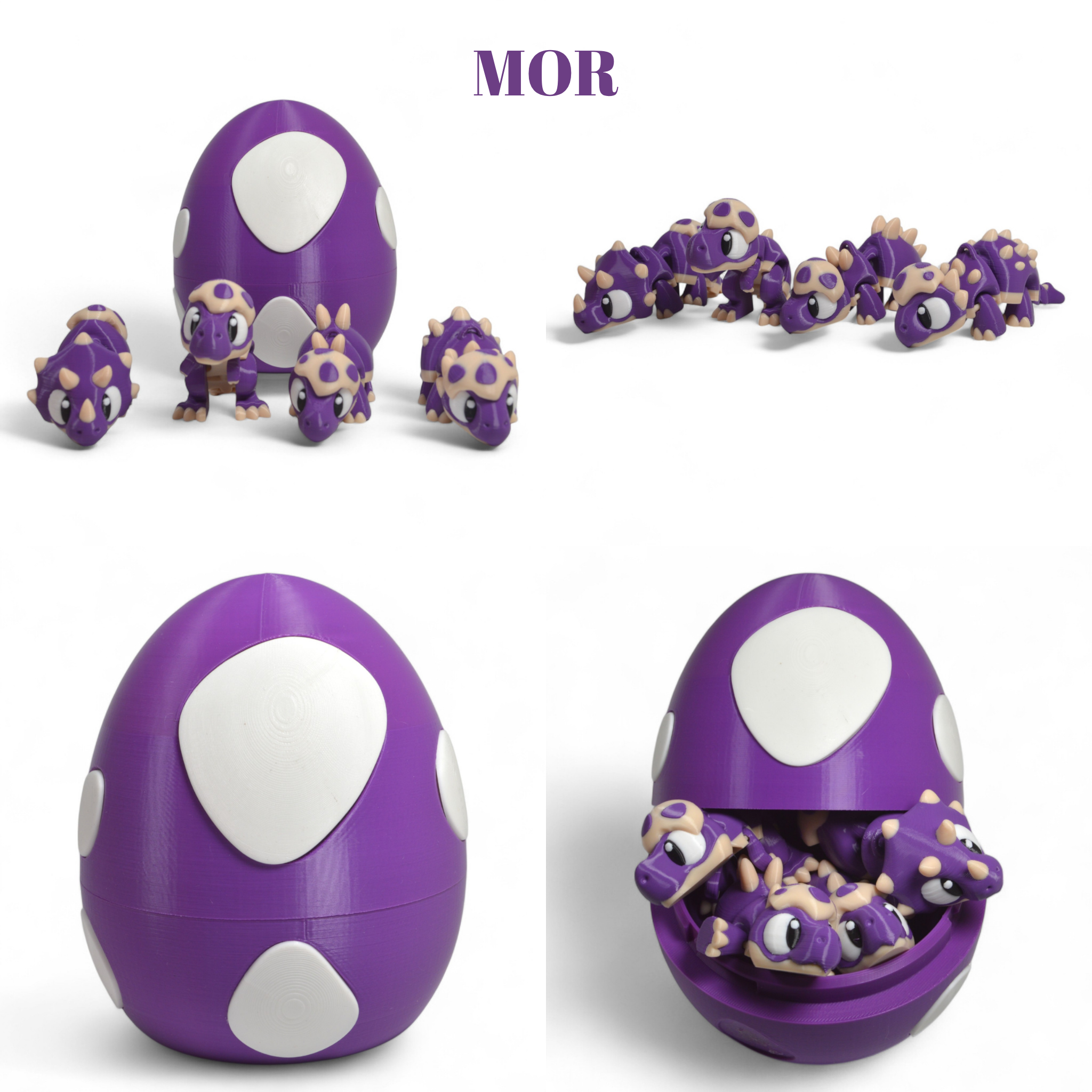 Bublinks Dinozor Figür Seti 4'lü