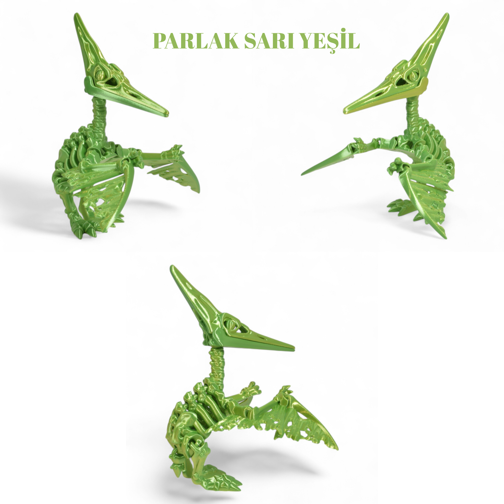 İskelet Pteranodon Figürü