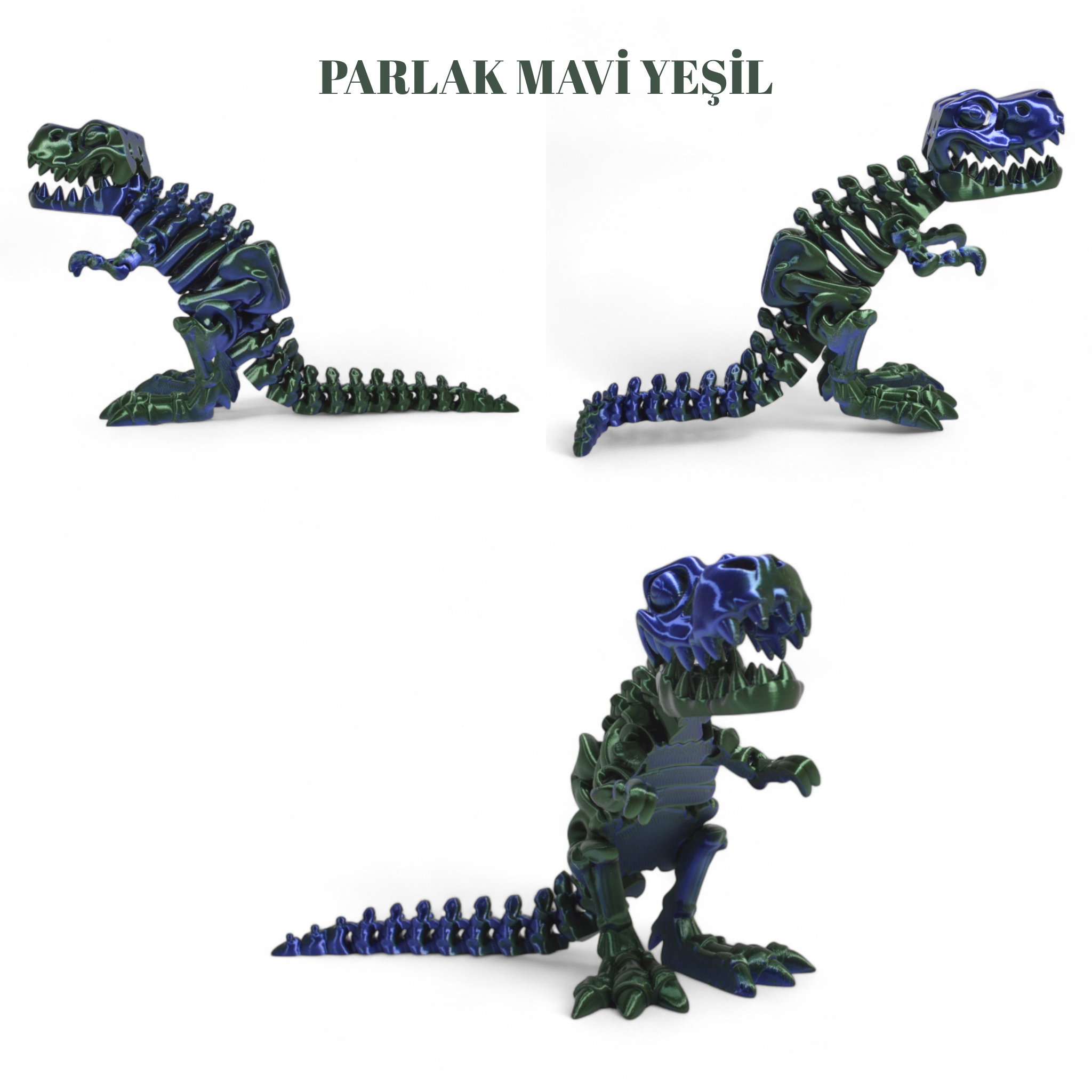 İskelet T-Rex Dinozor Figürü