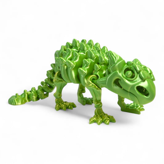 İskelet Ankylosaurus Dinozor - Hareketli Oyuncak
