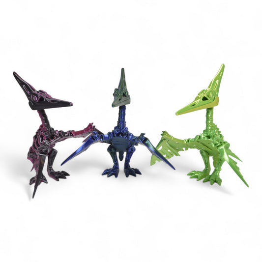 İskelet Pteranodon Dinozor - Hareketli Oyuncak