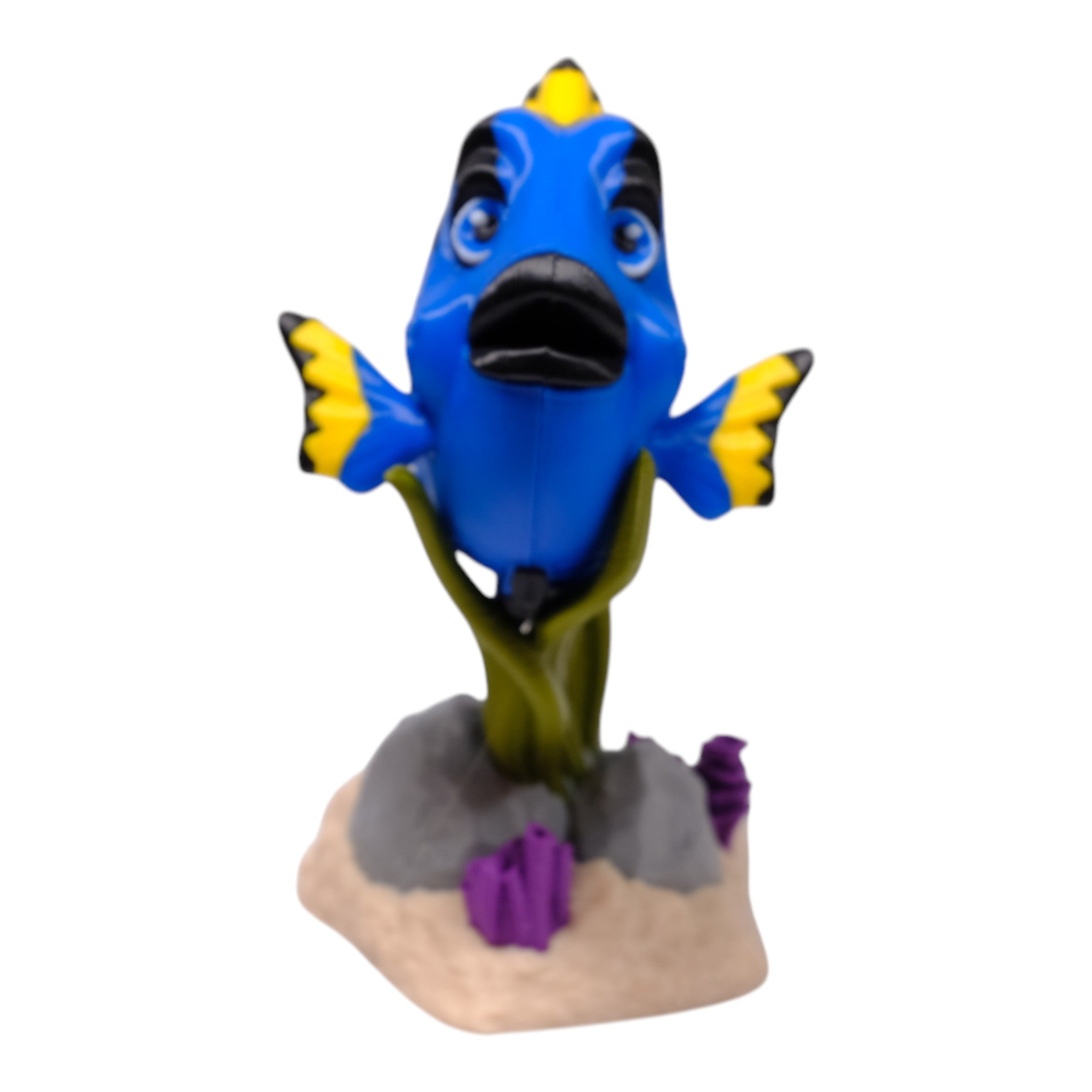 Mavi Tang Balık Figürü
