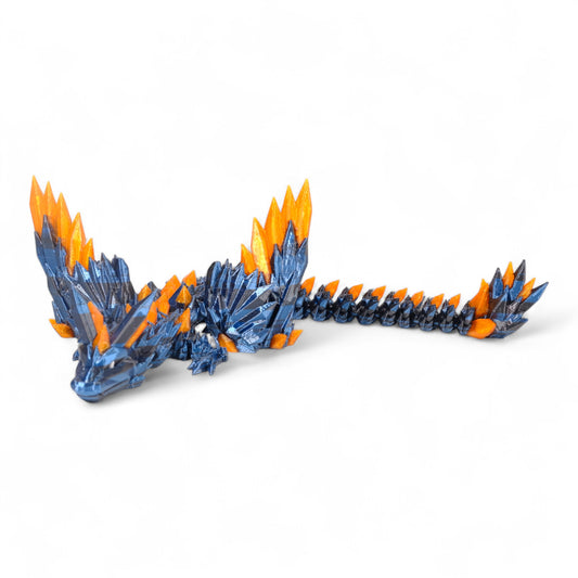 Crystal Wing Kanatlı Ejderha Figürü