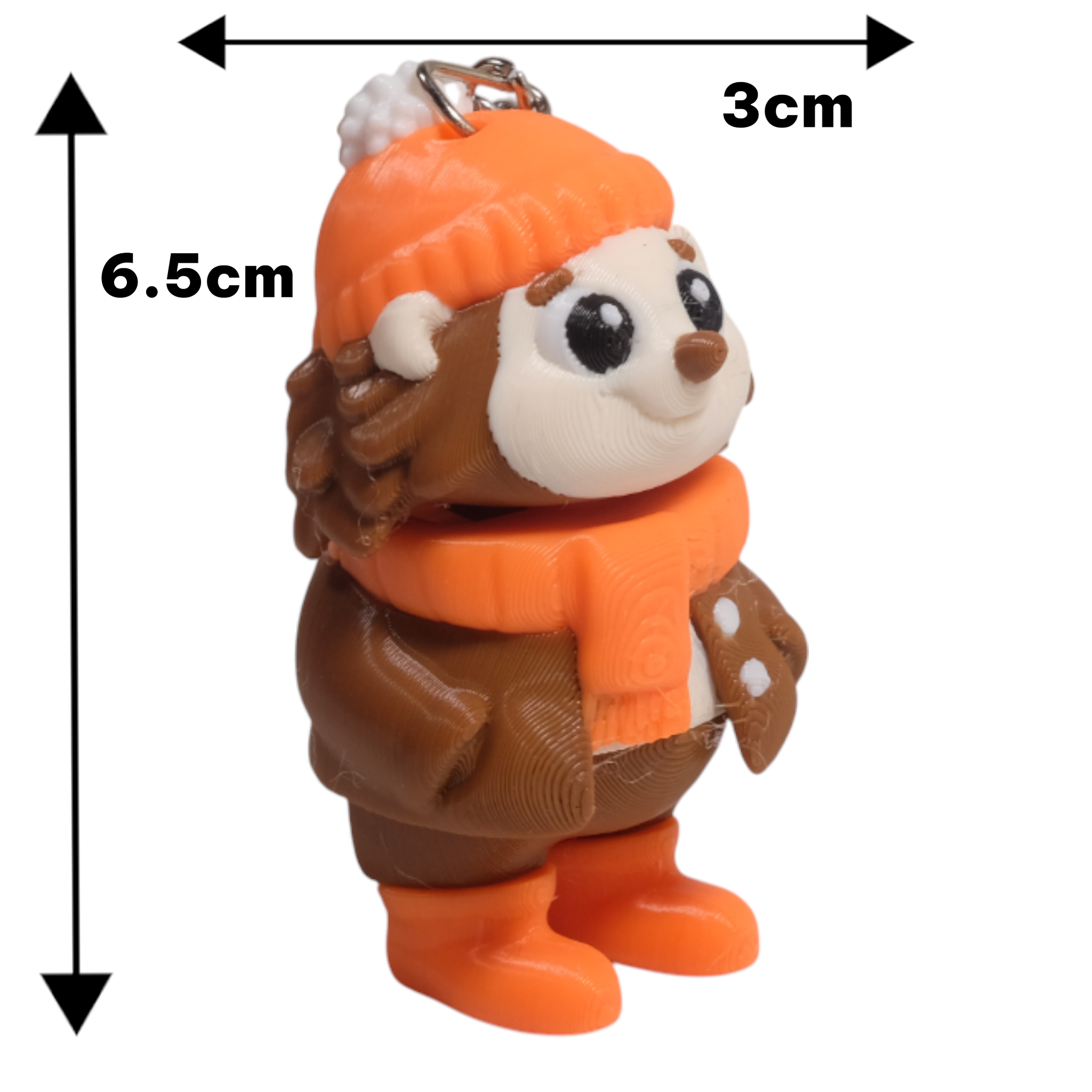 Sonbahar Kirpisi Anahtarlık