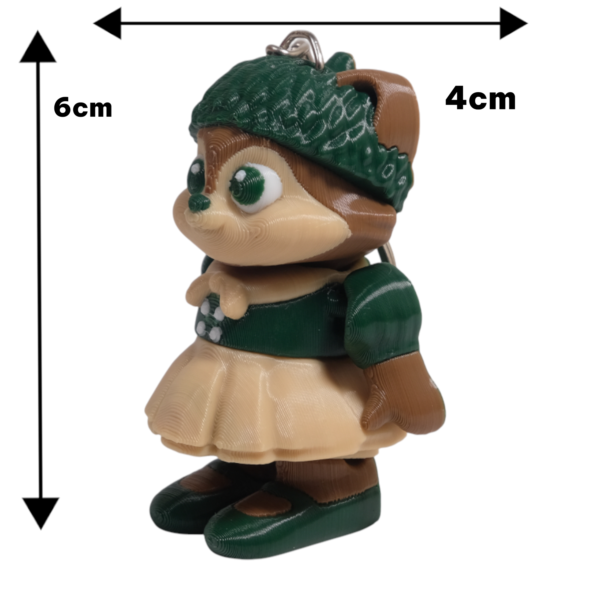 Sonbahar Sincap Anahtarlık