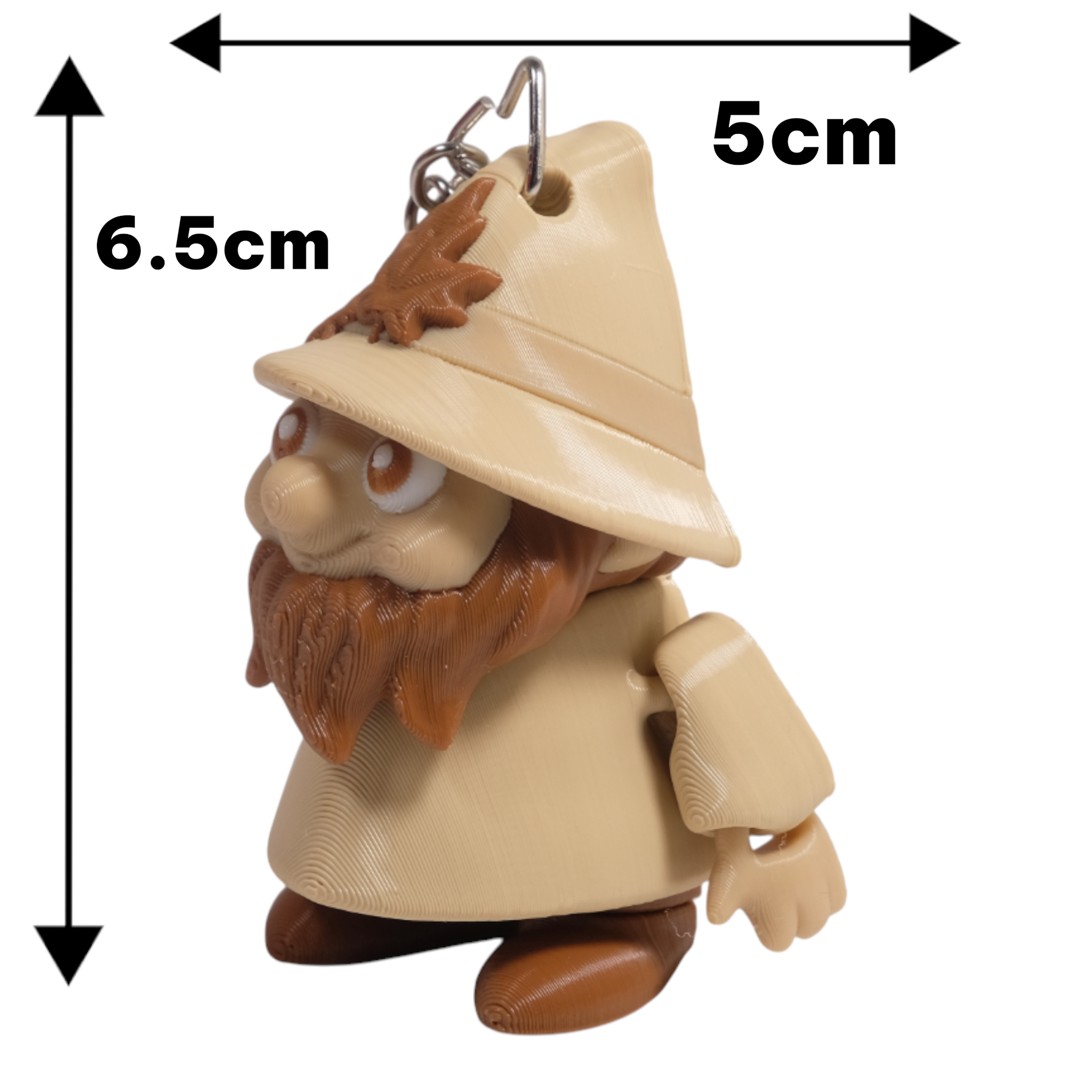 Orman Cücesi Gnome Anahtarlık