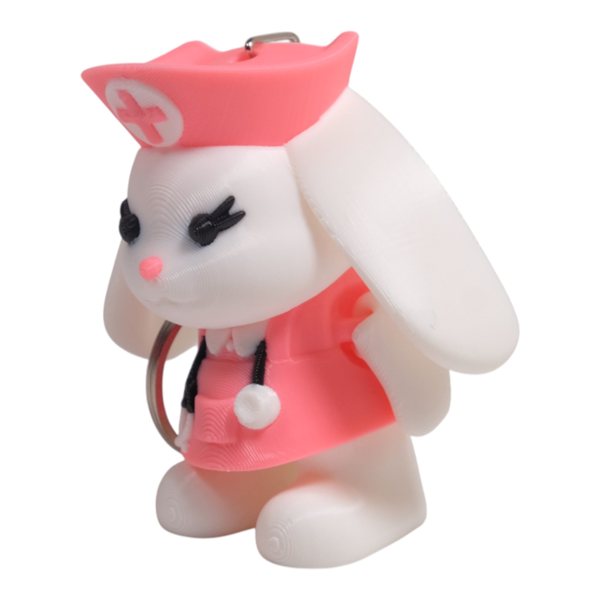 Hemşire Tavşan Anahtarlık