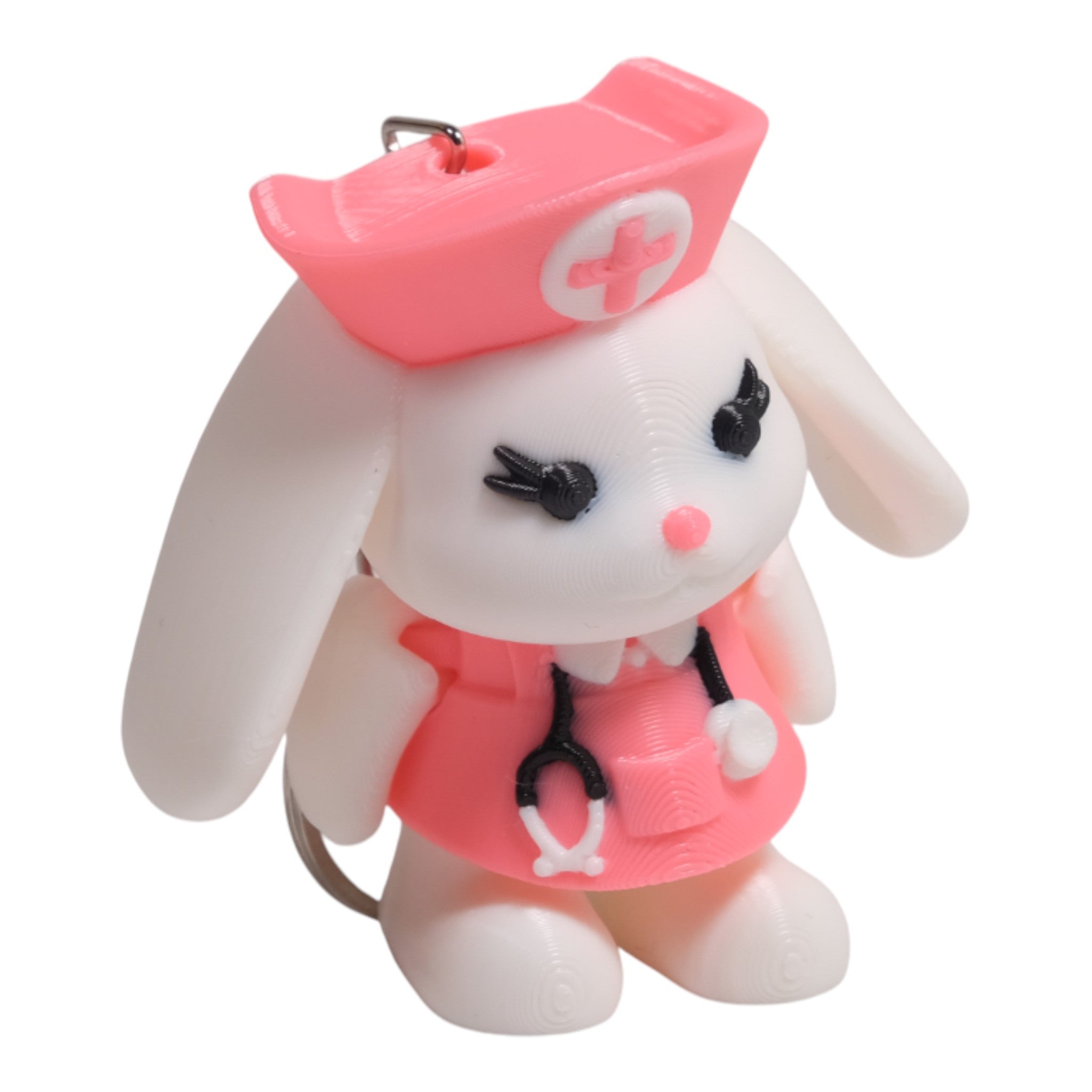 Hemşire Tavşan Anahtarlık