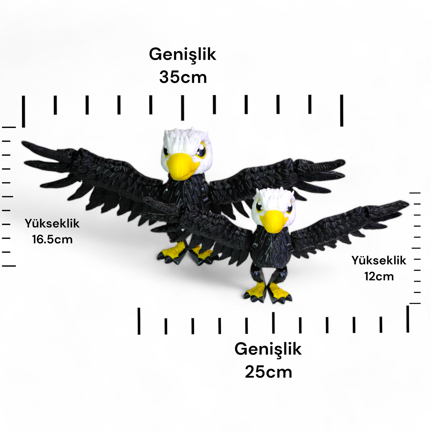 Hareketli Kartal Figürü