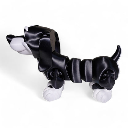 Hareketli Dachshund Köpek Figürü