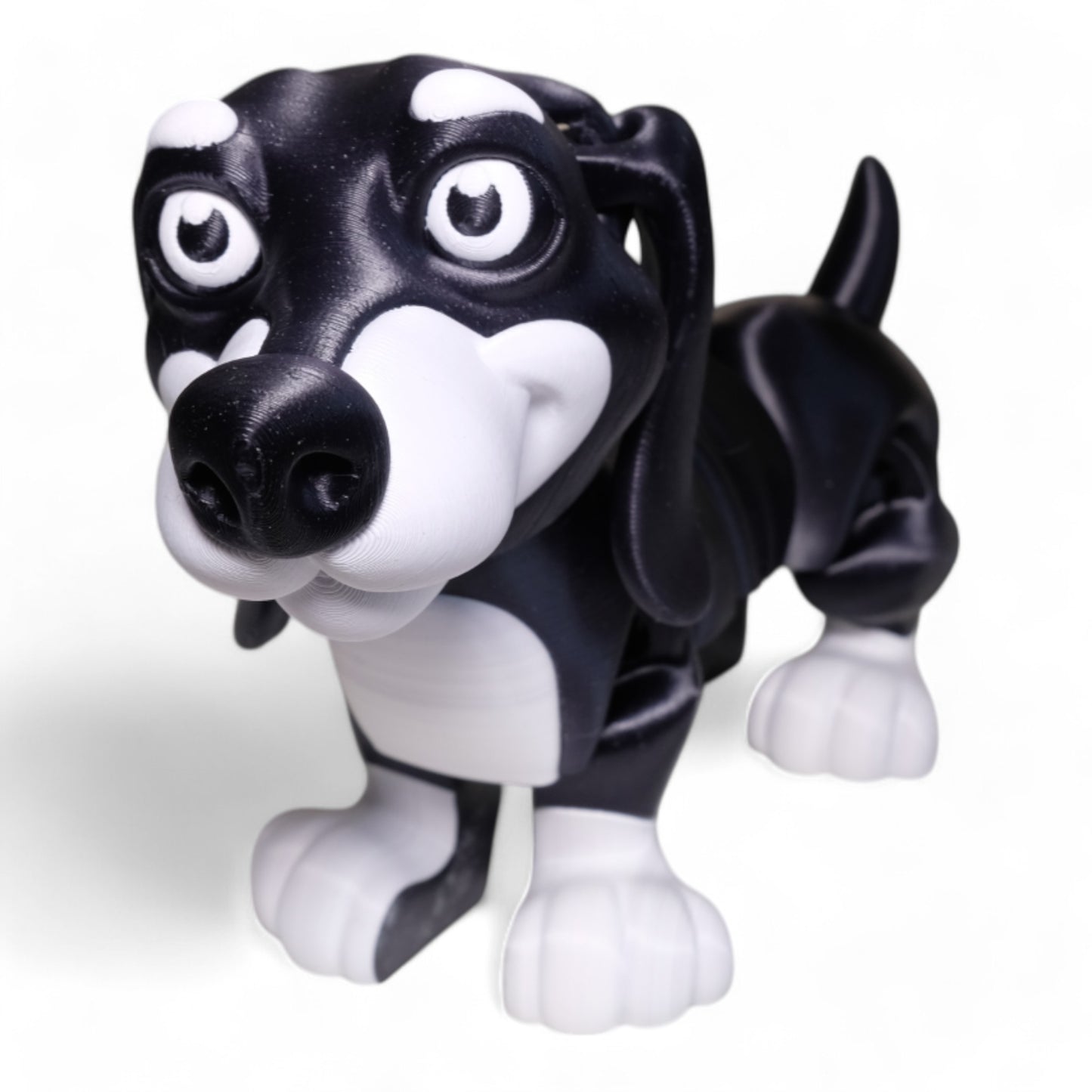 Hareketli Dachshund Köpek Figürü