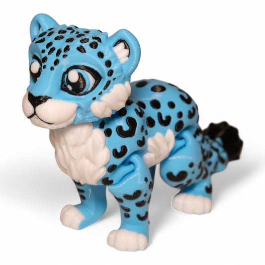 Leopar Figürü - Hareketli Oyuncak