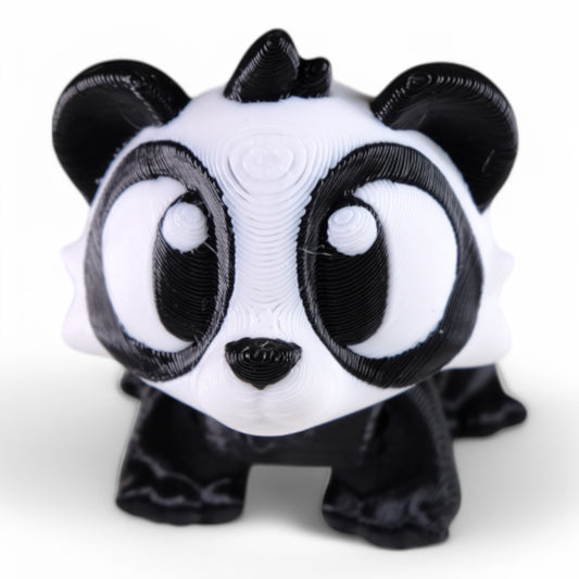 Hareketli Mini Baby Panda Figür