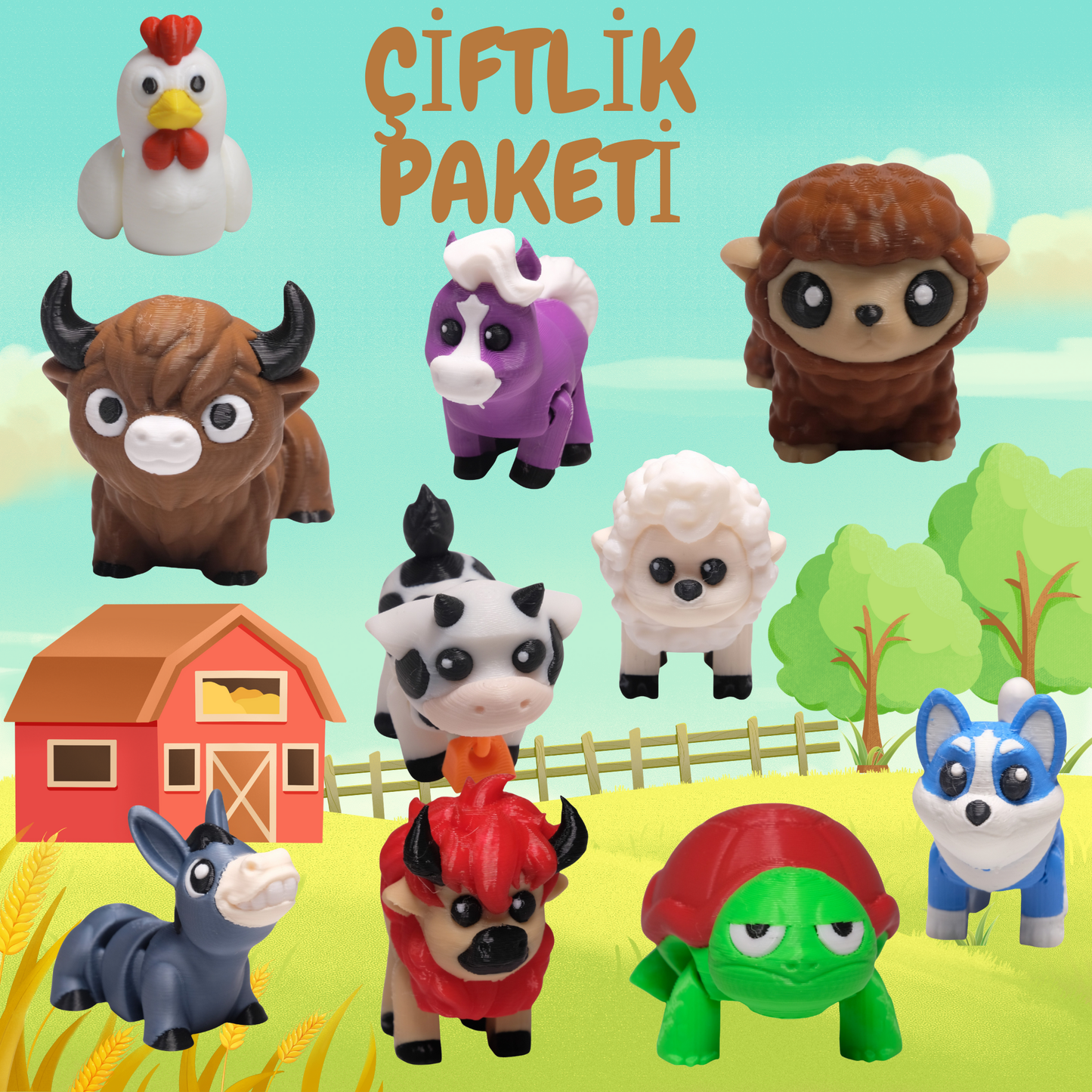 Cribbliz 10'lu Tema Paketleri