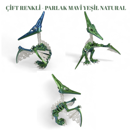 İskelet Pteranodon Dinozor