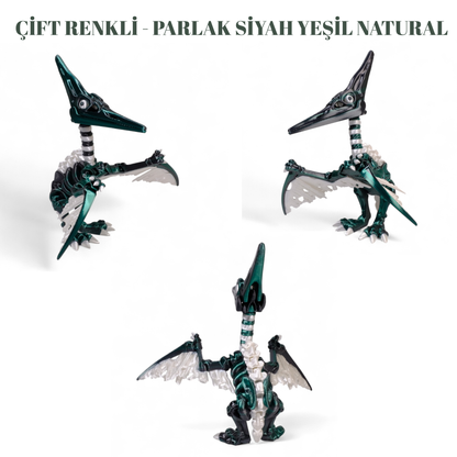 İskelet Pteranodon Dinozor
