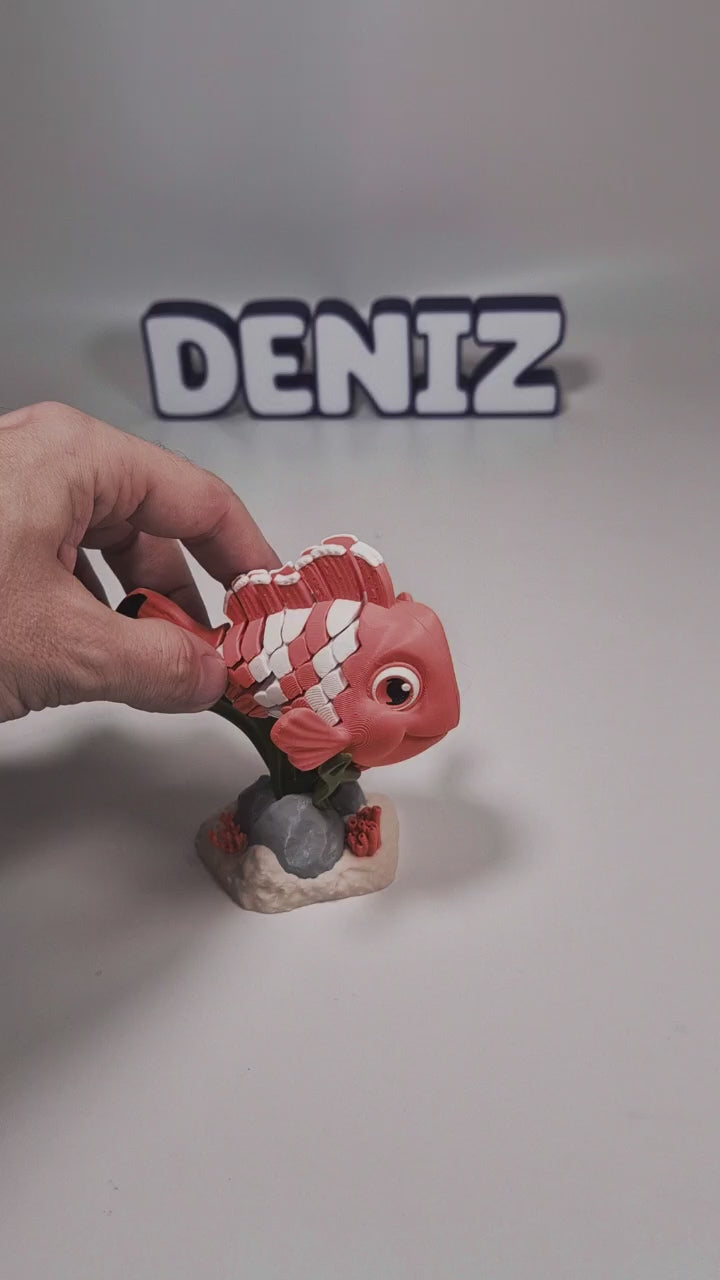 Nestor Palyaço Balık Figürü