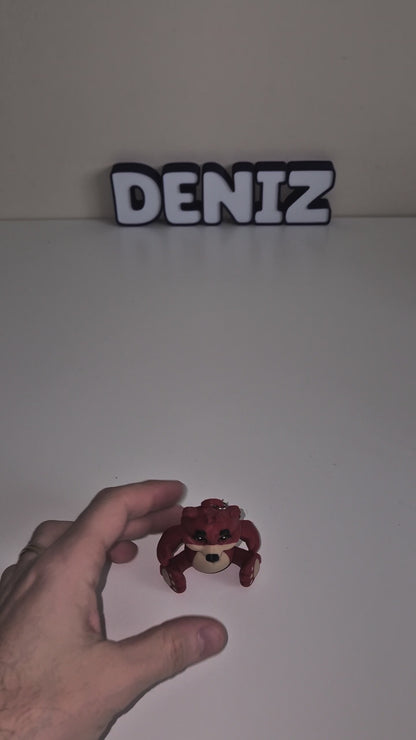 Sevimli Ayı Anahtarlık