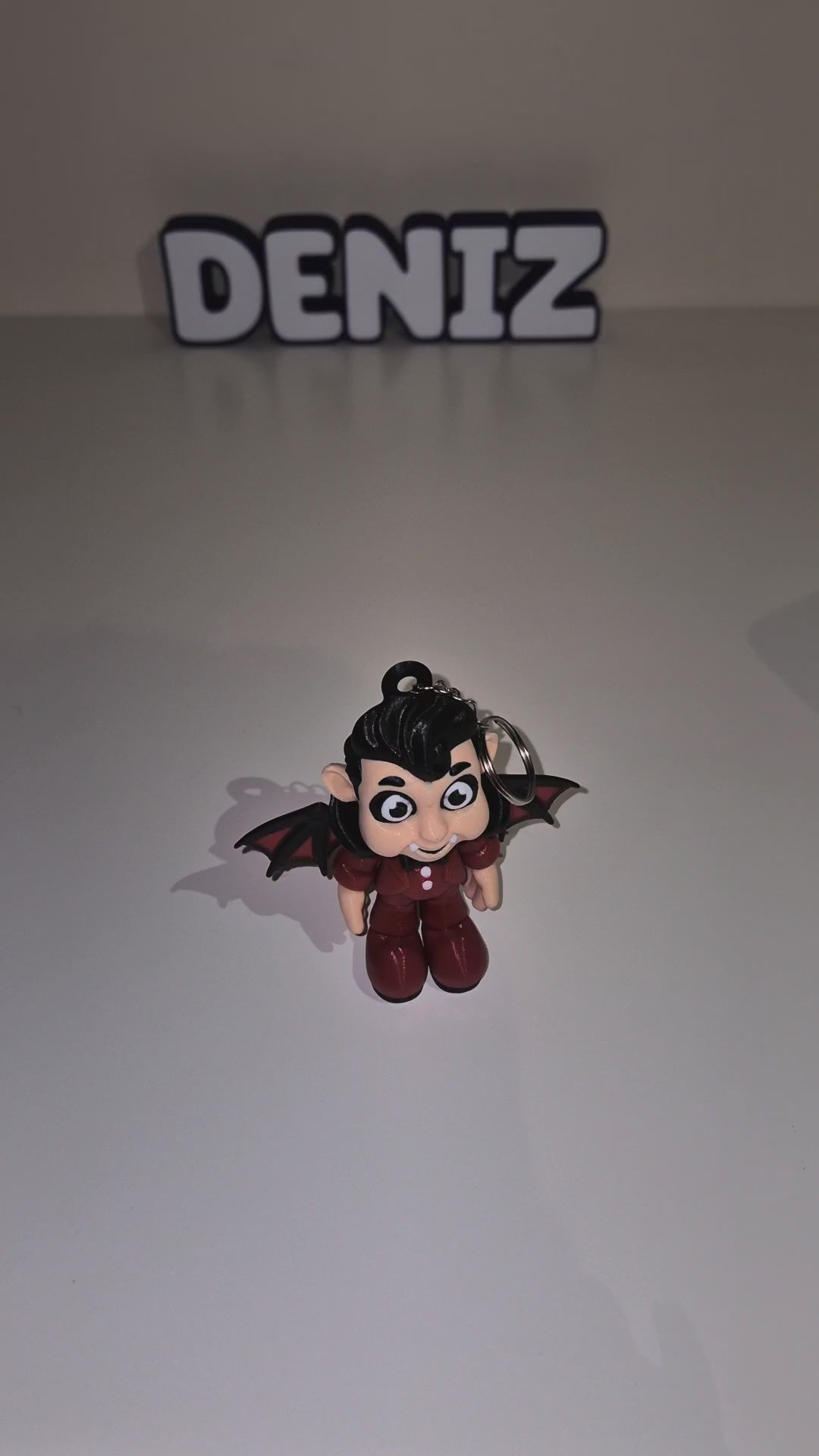 Vampir Dracula Anahtarlık