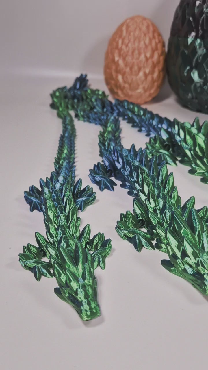 Gemstone Ejderha Figürü