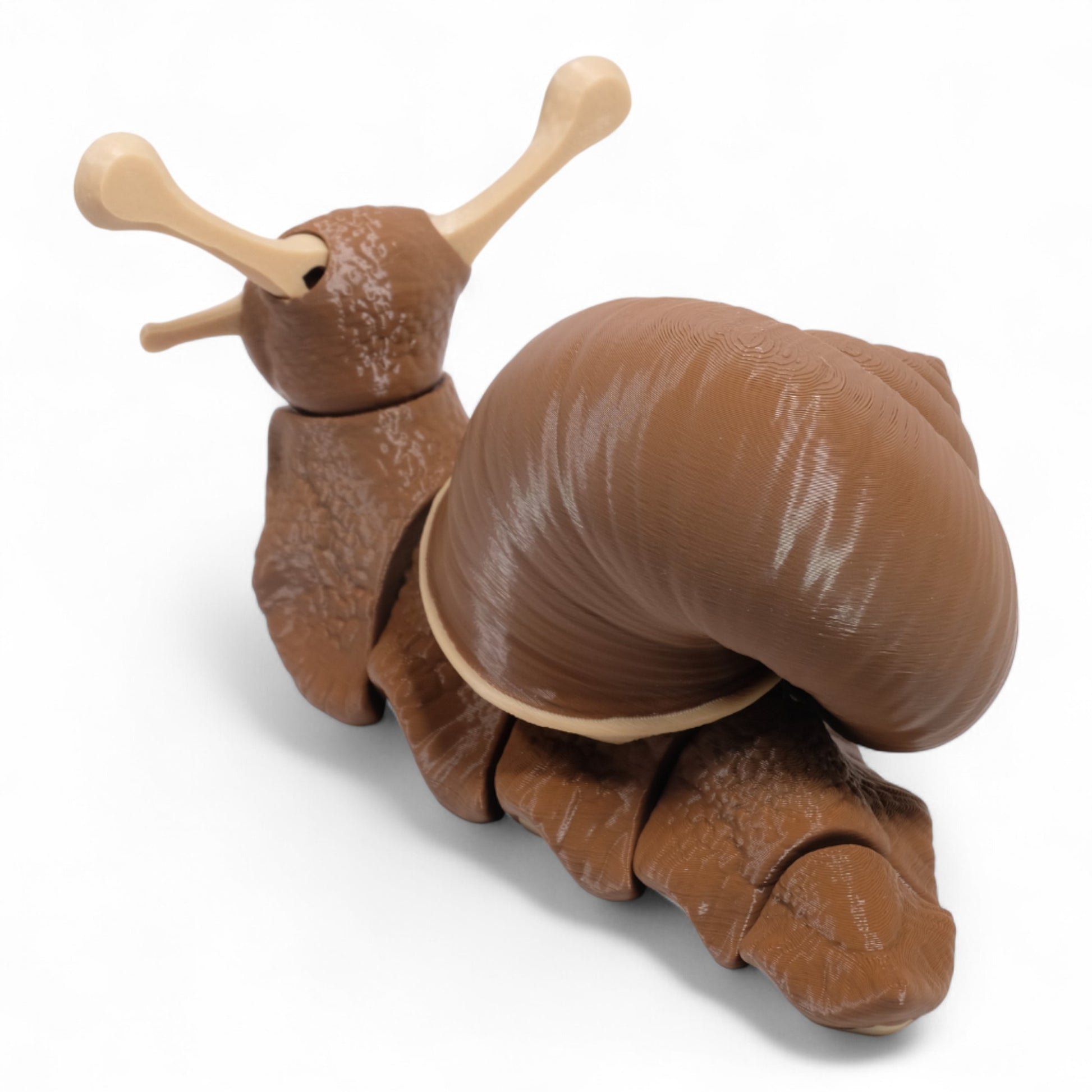 Odaklanmayı artıran stres giderici (fidget toy) hareketli salyangoz oyuncağı.